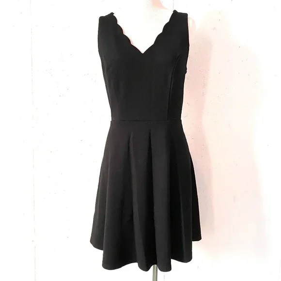 maurices little black dress WAIMARI ALICIA Black MINI DRESS - LUXURY BEACHWEAR